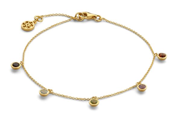 14 Karat Guld Armbånd fra Spirit Icons S24176-19