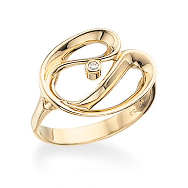 8 Karat Guld Ring fra Scrouples 711533