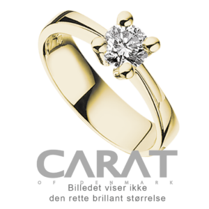 Carat Ring 0,35 ct. i 14 Karat Guld fra Scrouples