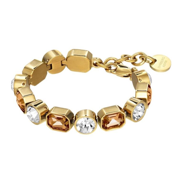 Dyrberg/Kern Alaya Armbånd, Farve: Guld, Onesize, Dame