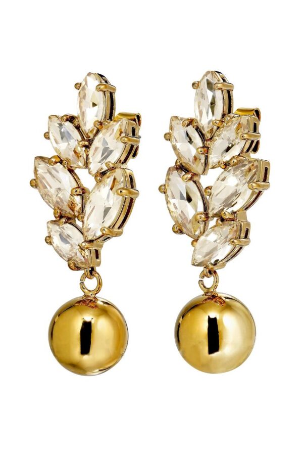 Dyrberg/Kern Balette Ørering, Farve: Guld, Onesize, Dame