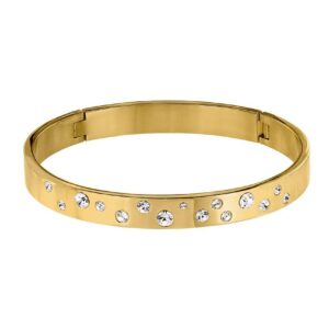 Dyrberg/Kern Clare I Sg Krystal Armbånd, Farve: Guld, Størrelse: I, Dame