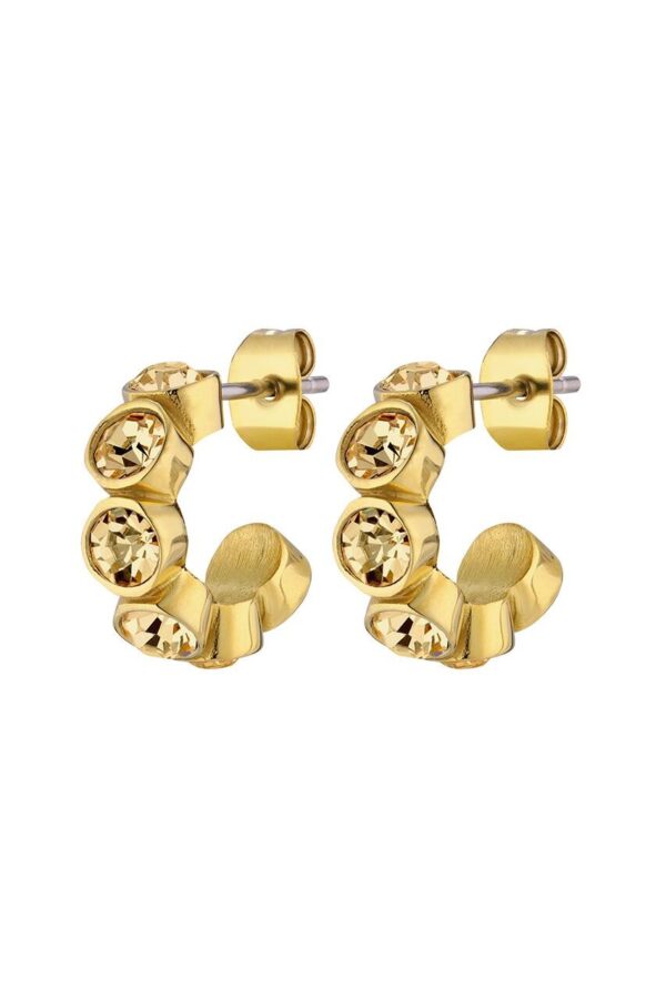 Dyrberg/Kern Jenna Ørering, Farve: Guld, Onesize, Dame