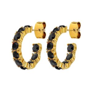 Dyrberg/Kern Raquel Ørering, Farve: Guld, Onesize, Dame