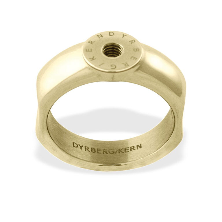 Dyrberg/Kern Ring Ring, Farve: Guld, Størrelse: IIII/60, Dame