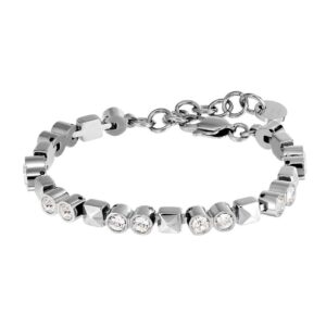 Dyrberg/Kern Rockstund Armbånd, Farve: Sølv, Onesize, Dame