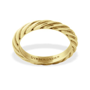 Dyrberg/Kern Spacer C Ring, Farve: Guld, Størrelse: IIII/60, Dame