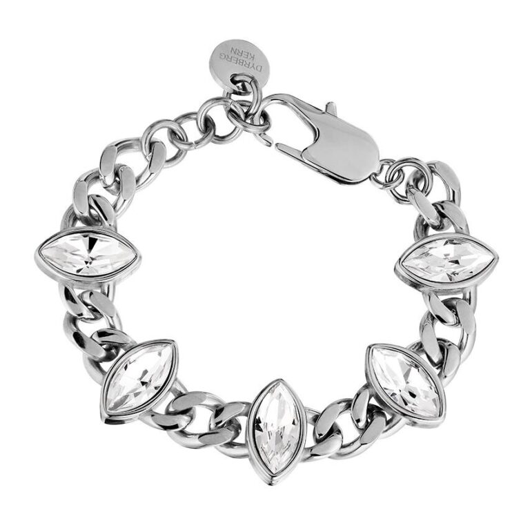 Dyrberg/Kern Zelko Armbånd, Farve: Sølv, Onesize, Dame