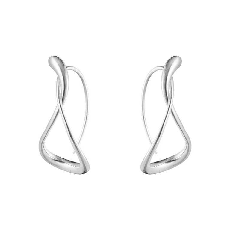 Georg Jensen Mercy large øreringe 634k i sølv