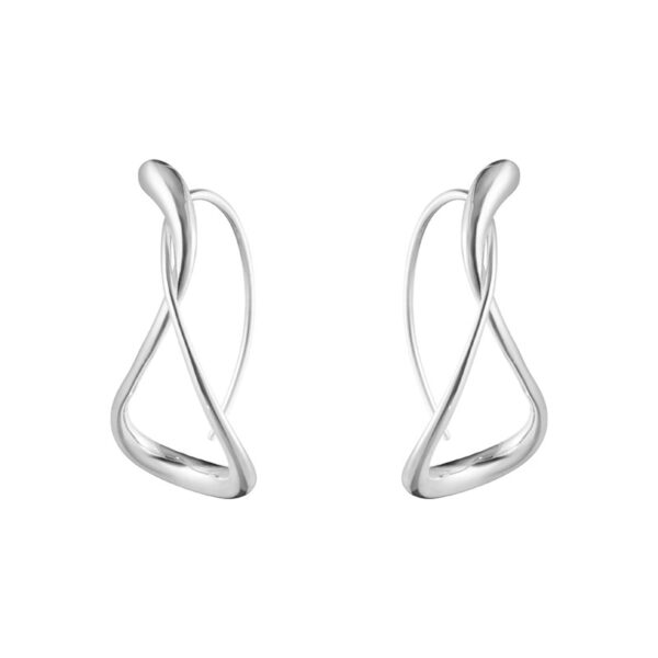 Georg Jensen Mercy large øreringe 634k i sølv