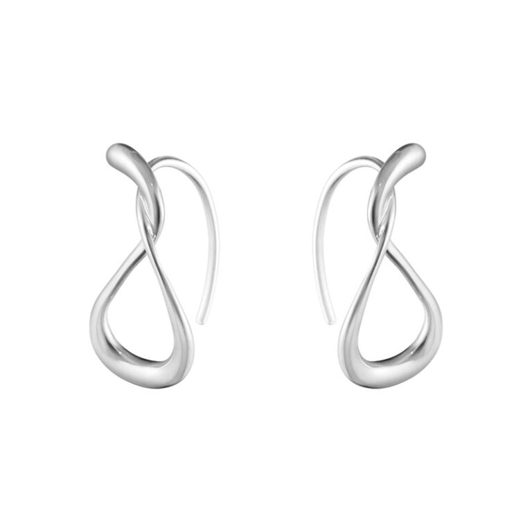 Georg Jensen Mercy små øreringe 634j i sølv