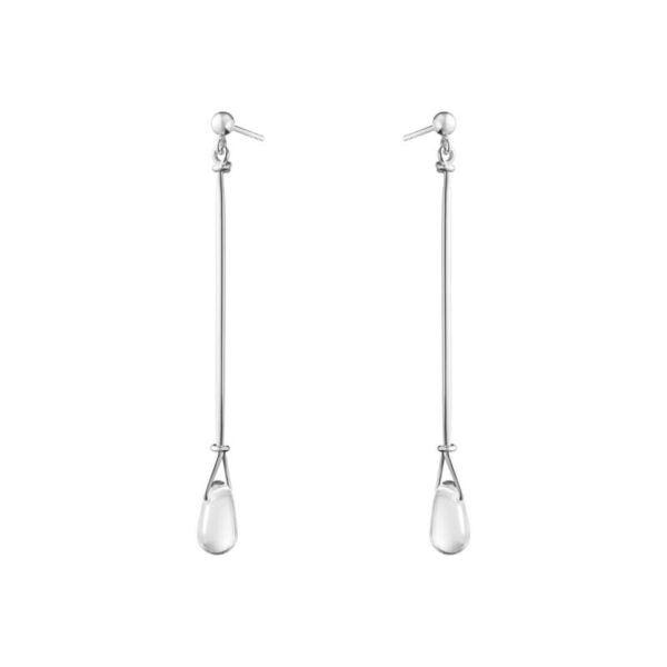 Georg Jensen New Vivianna 660A sølv øreringe med bjergkrystal