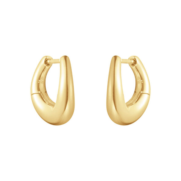 Georg Jensen Offspring øreringe i 18 kt. guld