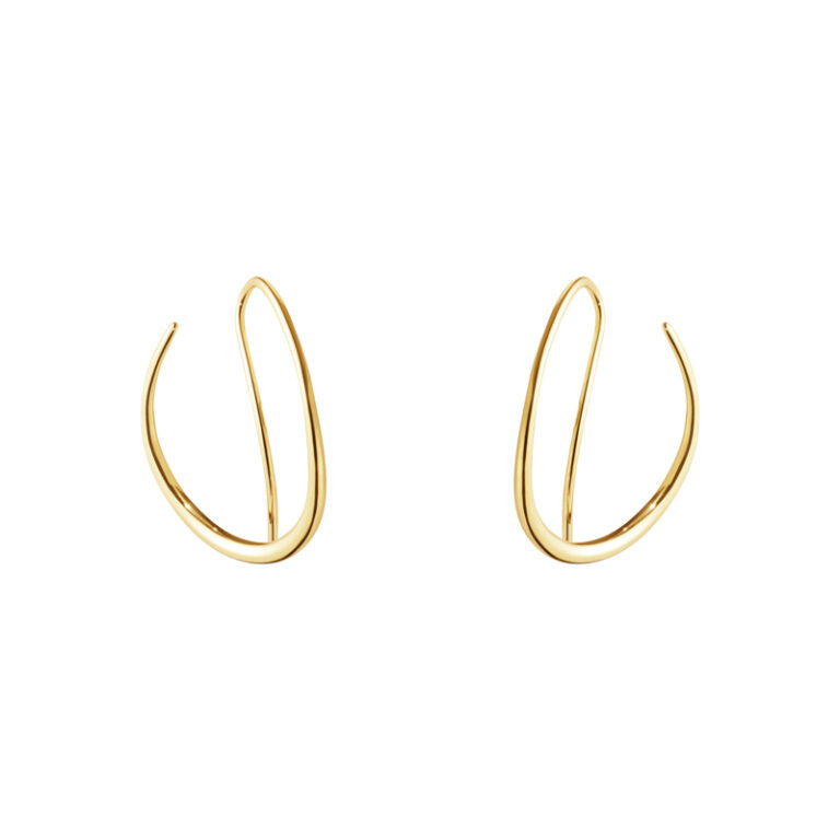 Georg Jensen Offspring øreringe i guld