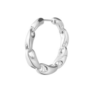 Georg Jensen Reflect 652H large ørering i sølv - 1 stk.