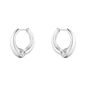 Georg Jensen Reflect stor ørering 652B i sølv