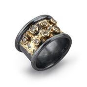 Hudson 18 Karat Guld Ring fra By Birdie med 14 Kt Guld Og 1,00 Carat Diamanter