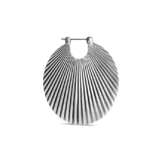 Jane Kønig - Shell øreringe i Mat sølv
