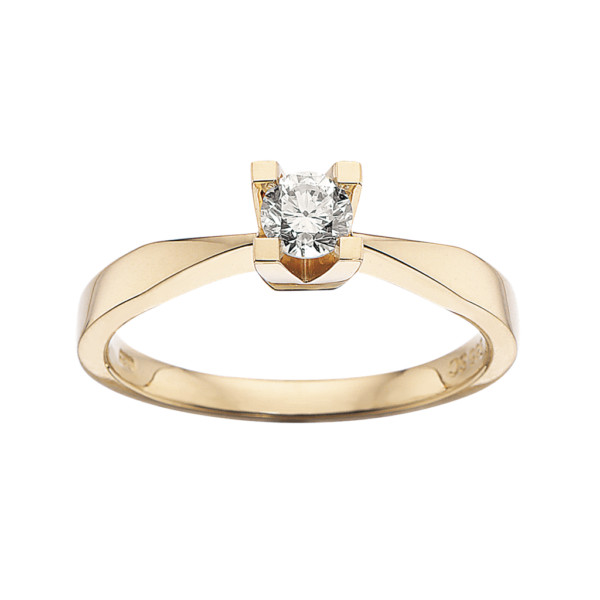 Kleopatra Ring 0,25 ct. i 14 Karat Guld fra Scrouples