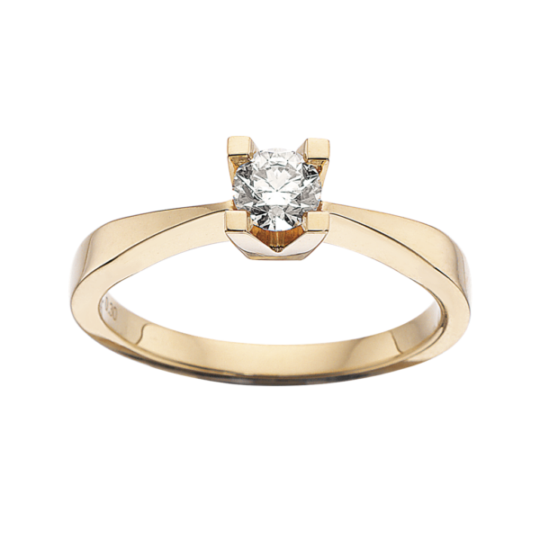 Kleopatra Ring 0,30 ct. i 14 Karat Guld fra Scrouples