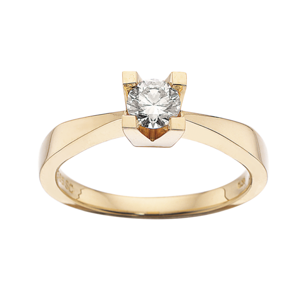 Kleopatra Ring 0,35 ct. i 14 Karat Guld fra Scrouples