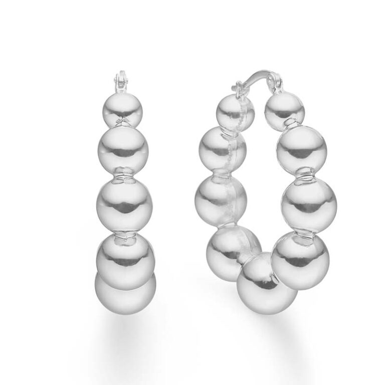 Mads Z Biggest Ball øreringe i sølv