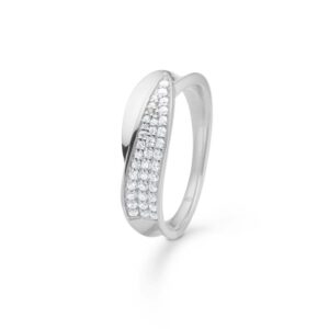 Mads Z Gloria ring i sølv med cubic zirkonia