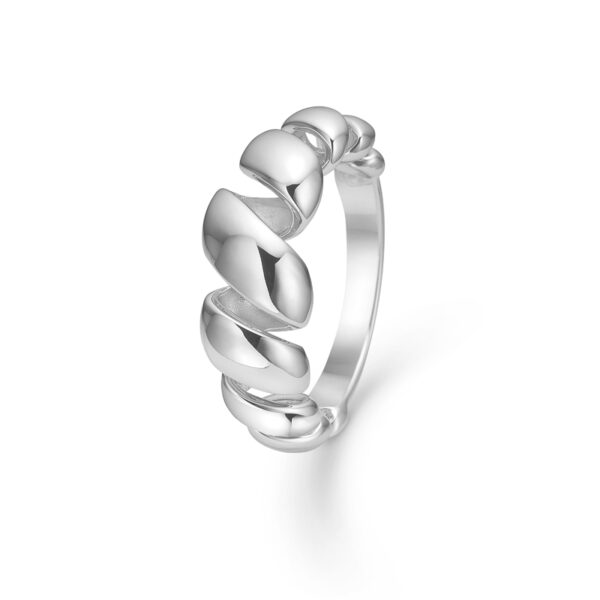 Mads Z Swirl sølv ring