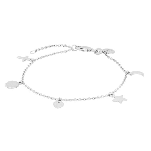 Nordahl Jewellery Charm52 Armbånd i sølv