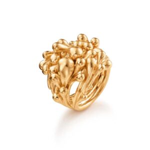 OLE LYNGGAARD COPENHAGEN BoHo Cluster Ring i 18 kt. guld