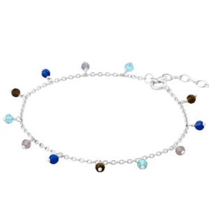 Pernille Corydon Blue Hour Bracelet Sterling Sølv Armbånd med Sten