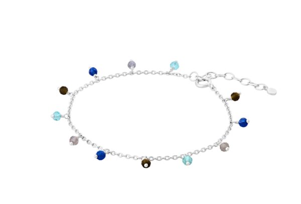 Pernille Corydon Blue Hour Bracelet Sterling Sølv Armbånd med Sten