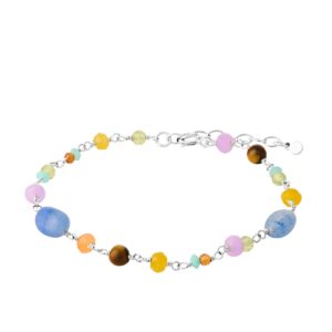 Pernille Corydon Summer Shades Bracelet Armbånd i Sterling Sølv med Sten