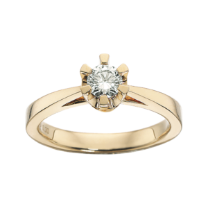 Prinsesse Ring 0,30 ct. i 14 Karat Guld fra Scrouples