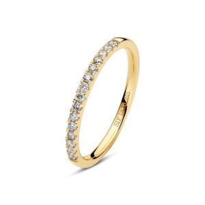 Ring Alba - 14 kt. guld el. hvidguld 0.23 ct TW G-H VS lab-grown diamanter