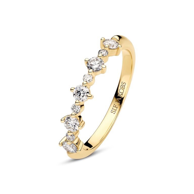Ring Brina - 14 kt. guld el. hvidguld 0.50 ct TW G-H VS lab-grown diamanter