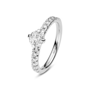 Ring Venice Solitaire Altro - 14 kt guld el. hvidguld 0.80-3.40 ct TW G-H VS lab-grown diamanter