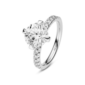 Ring Venice Solitaire Altro - 14 kt guld el. hvidguld 0.80-3.40 ct TW G-H VS lab-grown diamanter