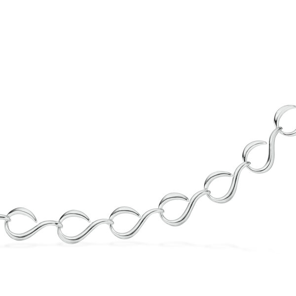 Scouples armbånd i sølv, 18+2 cm