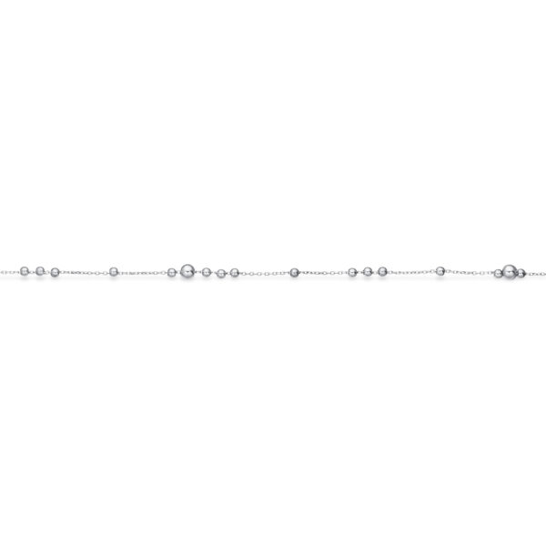 Scrouples Armbånd kugler i sølv 17 +2 cm