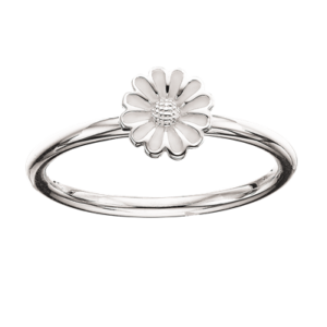 Scrouples Lille Marguerit Sterling Sølv Ring 721922