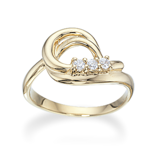 Scrouples Ring i 8 Karat Guld 712373