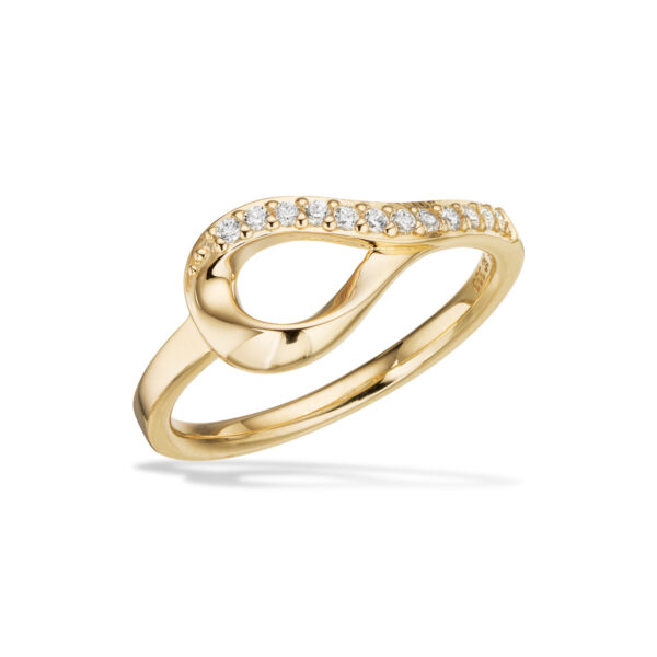 Scrouples Ring i 8 Karat Guld 714683