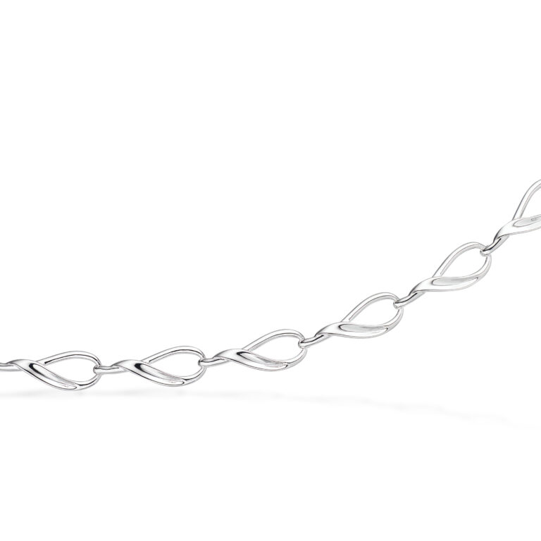 Scrouples armbånd i sølv 18+2 cm