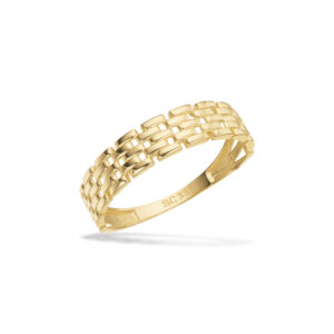 Scrouples ring i 8 kt guld
