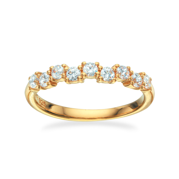 Soho Forgyldt Sølv Ring fra Scrouples 727962