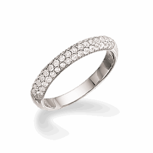 Soho Rhodineret Sølv Ring fra Scrouples 725292