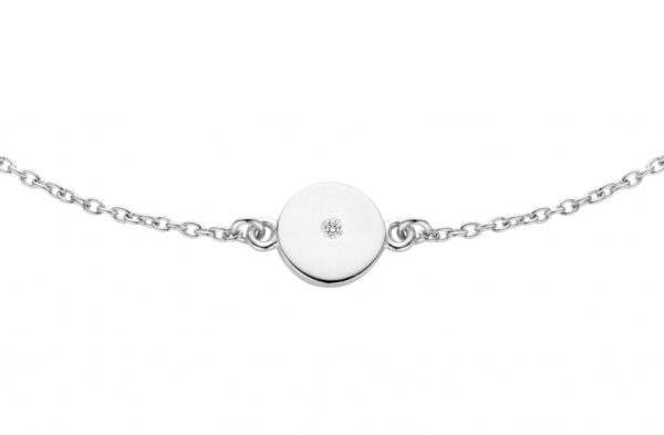 Spirit Icons Pulse Armbånd i Sterling Sølv med Brillant 0,01 Carat