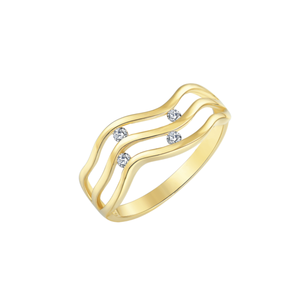 Støvring Design 14 Karat Guld Ring 72251017