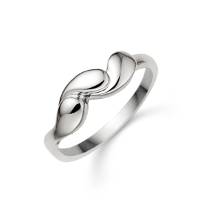 Støvring Design Rhodineret Sølv Ring 12223591